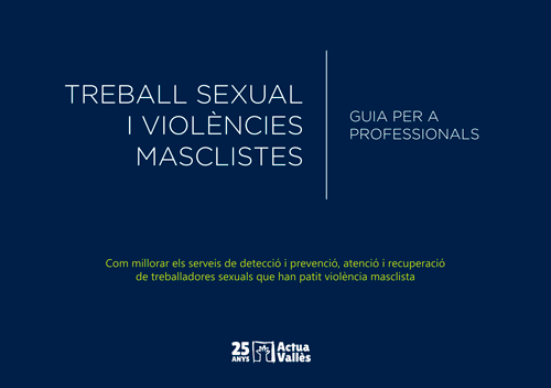 DD54299-1 Treball sexual i violències masclistes - Guia per a professionals