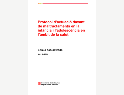 Protocol d’actuació davant de maltractaments en la infància i l’adolescència en l’àmbit de la salut