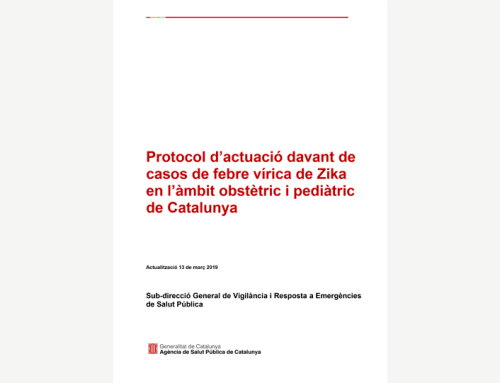 Protocol d’actuació davant casos de febre vírica de Zika en l’àmbit obstètric i pediàtric de Catalunya
